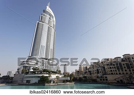 The Address, a luxury hotel, Dubai, United Arab Emirates, Middle East, Asia View Large Photo Image Stock Image - The Address, a luxury hotel, Dubai, United Arab Emirates, Middle East, Asia. Fotosearch
