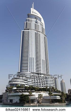 The Address, a luxury hotel, Dubai, United Arab Emirates, Middle East, Asia View Large Photo Image Stock Image - The Address, a luxury hotel, Dubai, United Arab Emirates, Middle East, Asia. Fotosearch