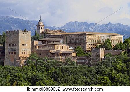 "The Alhambra on Sabikah Hill, UNESCO World Heritage Site, Granada, Spain, Europe" View Large Photo Image Stock Image - "The Alhambra on Sabikah Hill, UNESCO World Heritage Site, Granada, Spain, Europe". Fotosearch