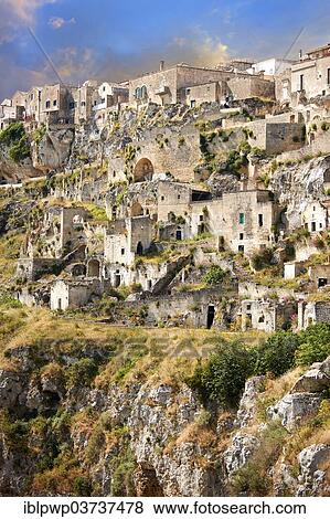 "The ancient cave dwellings, known as Sassi, Sassi di Matera, UNESCO World Heritage Site, Matera, Basilicata, Italy, Europe" View Large Photo Image Stock Photo - "The ancient cave dwellings, known as Sassi, Sassi di Matera, UNESCO World Heritage Site, Matera, Basilicata, Italy, Europe". Fotosearch