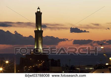 "The ancient Lighthouse of Genoa at the Porto Antico harbour, Genoa, Liguria, Italy, Europe" View Large Photo Image Stock Photo - "The ancient Lighthouse of Genoa at the Porto Antico harbour, Genoa, Liguria, Italy, Europe". Fotosearch