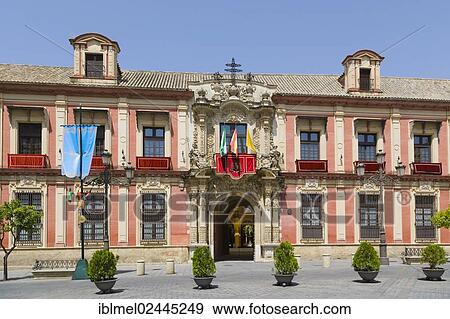 "The Archbishop s Palace of Seville, Palacio Arzobispal, Plaza Virgen de los Reyes, Seville, Sevilla, Andalusia, Spain, Europe" View Large Photo Image Stock Photo - "The Archbishop s Palace of Seville, Palacio Arzobispal, Plaza Virgen de los Reyes, Seville, Sevilla, Andalusia, Spain, Europe". Fotosearch