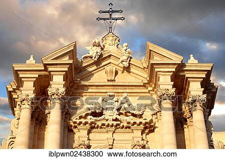 "The Baroque Duomo, cathedral, Syracuse, Siracusa, Sicily, Italy, Europe" View Large Photo Image Stock Image - "The Baroque Duomo, cathedral, Syracuse, Siracusa, Sicily, Italy, Europe". Fotosearch