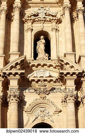 "The Baroque Duomo, cathedral, Syracuse, Siracusa, Sicily, Italy, Europe" View Large Photo Image Stock Photo - "The Baroque Duomo, cathedral, Syracuse, Siracusa, Sicily, Italy, Europe". Fotosearch