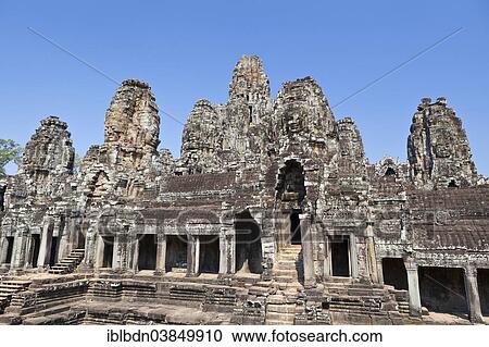 "The Bayon temple, Angkor Thom, Angkor, Siem Reap, Cambodia, Asia" View Large Photo Image Stock Image - "The Bayon temple, Angkor Thom, Angkor, Siem Reap, Cambodia, Asia". Fotosearch
