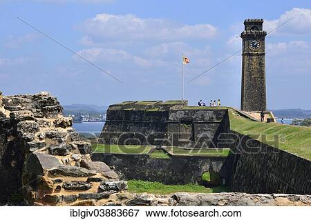 "The Bell Tower in the Moon Bastion, UNESCO World Heritage Site, Galle Fort, Galle, Southern Province, Sri Lanka, Asia" View Large Photo Image Stock Photo - "The Bell Tower in the Moon Bastion, UNESCO World Heritage Site, Galle Fort, Galle, Southern Province, Sri Lanka, Asia". Fotosearch
