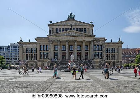 "The Berlin Schauspielhaus on Gendarmenmarkt square, Berlin, Germany, Europe" View Large Photo Image Stock Photo - "The Berlin Schauspielhaus on Gendarmenmarkt square, Berlin, Germany, Europe". Fotosearch