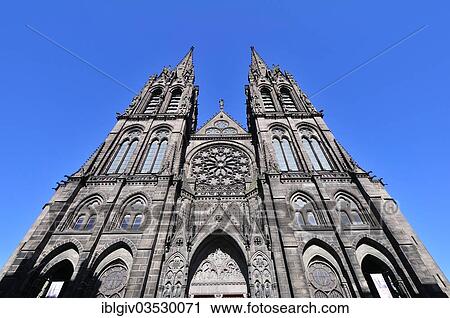 "The black Clermont-Ferrand Cathedral or Cathedral of Notre-Dame-de-l'Assomption, Clermont-Ferrand, Departement Puy-de-Dome, Auvergne, France, Europe" View Large Photo Image Stock Image - "The black Clermont-Ferrand Cathedral or Cathedral of Notre-Dame-de-l'Assomption, Clermont-Ferrand, Departement Puy-de-Dome, Auvergne, France, Europe". Fotosearch