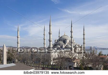 "The Blue Mosque, Istanbul, Turkey, Asia" View Large Photo Image Stock Photography - "The Blue Mosque, Istanbul, Turkey, Asia". Fotosearch