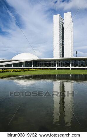 "The Brazilian Congress, Brasilia, Brazil, South America" View Large Photo Image Stock Image - "The Brazilian Congress, Brasilia, Brazil, South America". Fotosearch