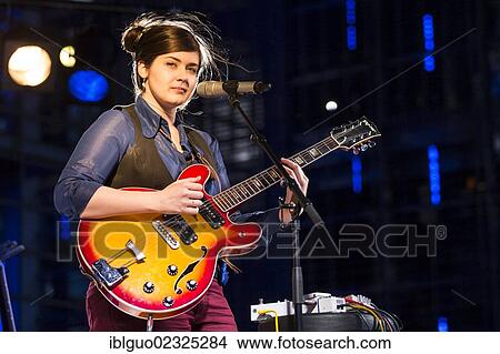 "The British folk singer Charlene Soraia playing live outside the KKL Plaza at the Blue Balls Festival, Lucerne, Switzerland, Europe" View Large Photo Image Picture - "The British folk singer Charlene Soraia playing live outside the KKL Plaza at the Blue Balls Festival, Lucerne, Switzerland, Europe". Fotosearch
