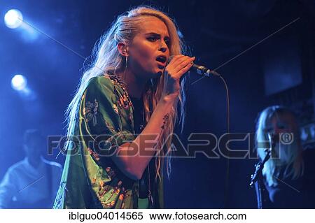 Stock Photography - "The British singer and songwriter Kyla La Grange performing live at the Schuur, Lucerne, Switzerland, Europe". Fotosearch