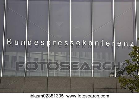 "The building of the Bundespressekonferenz or Federal Press Conference in Berlin, Germany, Europe" View Large Photo Image Stock Photography - "The building of the Bundespressekonferenz or Federal Press Conference in Berlin, Germany, Europe". Fotosearch