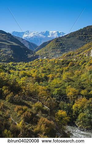 "The caucasian mountains in fall, Chechnya, Caucasus, Russia, Europe" View Large Photo Image Stock Photo - "The caucasian mountains in fall, Chechnya, Caucasus, Russia, Europe". Fotosearch