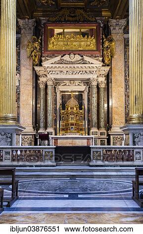 "The Chapel of Ss. mo Sacramento, Cappella di Ss. mo Sacramento, Patriarchal Basilica of St. John Lateran, 4th century, Lateran, Vatican, Rome, Lazio, Italy, Europe" View Large Photo Image Stock Image - "The Chapel of Ss. mo Sacramento, Cappella di Ss. mo Sacramento, Patriarchal Basilica of St. John Lateran, 4th century, Lateran, Vatican, Rome, Lazio, Italy, Europe". Fotosearch