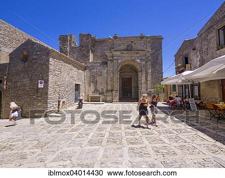 "The Church of S. Cataldo, historic centre, Erice, Province of Trapani, Sicily, Italy, Europe" View Large Photo Image Stock Image - "The Church of S. Cataldo, historic centre, Erice, Province of Trapani, Sicily, Italy, Europe". Fotosearch