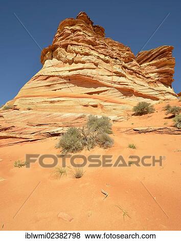 "The Cove"""", Brain Rocks of the Coyote Buttes South CBS, Cottonwood Teepees, eroded Navajo sandstone rock formations with Liesegang bands or Liesegang rings, Pareah Paria Plateau, Vermilion Cliffs National Monument, Arizona, Utah, Southwestern USA" View Large Photo Image Stock Photo - "The Cove"""", Brain Rocks of the Coyote Buttes South CBS, Cottonwood Teepees, eroded Navajo sandstone rock formations with Liesegang bands or Liesegang rings, Pareah Paria Plateau, Vermilion Cliffs National Monument, Arizona, Utah, Southwestern USA". Fotosearch