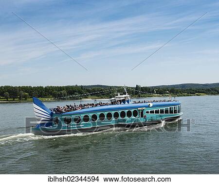 "The crowded Moby Dick excursion boat floating on the Rhine river near Bonn, Bonner Personen-Schiffahrt shipping company, North Rhine-Westphalia, Germany, Europe" View Large Photo Image Picture - "The crowded Moby Dick excursion boat floating on the Rhine river near Bonn, Bonner Personen-Schiffahrt shipping company, North Rhine-Westphalia, Germany, Europe". Fotosearch
