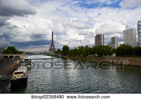 "The Eiffel Tower and river Seine, Paris, France, Europe" View Large Photo Image Stock Image - "The Eiffel Tower and river Seine, Paris, France, Europe". Fotosearch