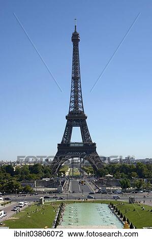 "The Eiffel Tower from the Place du Trocadero, Paris, Ile-de-France, France, Europe" View Large Photo Image Stock Image - "The Eiffel Tower from the Place du Trocadero, Paris, Ile-de-France, France, Europe". Fotosearch