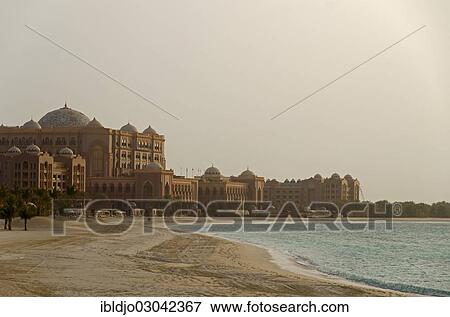 "The Emirates Palace Hotel and its beach, Al Khubayrah, Abu Dhabi, United Arab Emirates, Asia" View Large Photo Image Stock Photo - "The Emirates Palace Hotel and its beach, Al Khubayrah, Abu Dhabi, United Arab Emirates, Asia". Fotosearch