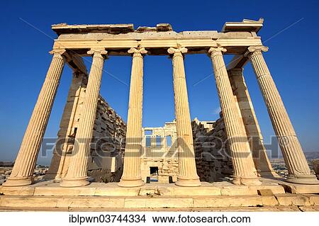"The Erechtheion, a temple on the Acropolis, Athens, Central Greece, Greece, Europe" View Large Photo Image Picture - "The Erechtheion, a temple on the Acropolis, Athens, Central Greece, Greece, Europe". Fotosearch