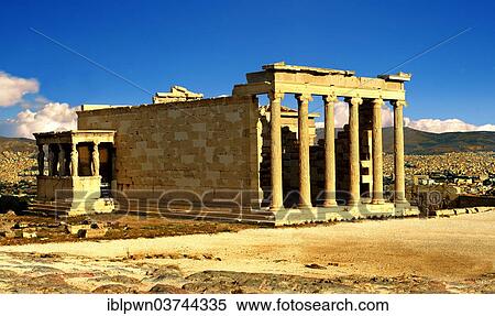 "The Erechtheion, a temple on the Acropolis, Athens, Central Greece, Greece, Europe" View Large Photo Image Stock Photography - "The Erechtheion, a temple on the Acropolis, Athens, Central Greece, Greece, Europe". Fotosearch