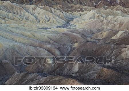 "The eroded badlands of Gower Gulch at dawn, Death Valley National Park, California, USA" View Large Photo Image Picture - "The eroded badlands of Gower Gulch at dawn, Death Valley National Park, California, USA". Fotosearch