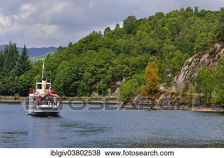 "The excursion boat SS Sir Walter Scott, Loch Katrine, Stirling, Central, Scotland, United Kingdom, Europe" View Large Photo Image Stock Photo - "The excursion boat SS Sir Walter Scott, Loch Katrine, Stirling, Central, Scotland, United Kingdom, Europe". Fotosearch