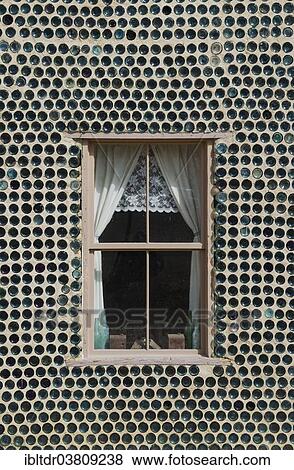 "The famous """"Bottle House"""", built from more than 30. 000 bottles, ghost town of Rhyolite, Nevada, USA" View Large Photo Image Stock Photo - "The famous """"Bottle House"""", built from more than 30. 000 bottles, ghost town of Rhyolite, Nevada, USA". Fotosearch