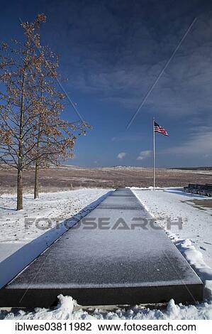 Stock Image - "The Flight 93 National Memorial, Shanksville, Pennsylvania, United States, North America". Fotosearch