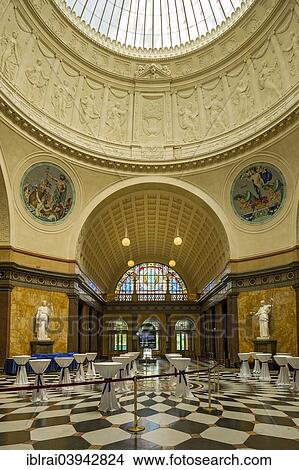 "The foyer of the Wiesbaden Kurhaus spa house with casino, Wiesbaden, Hesse, Germany, Europe" View Large Photo Image Picture - "The foyer of the Wiesbaden Kurhaus spa house with casino, Wiesbaden, Hesse, Germany, Europe". Fotosearch