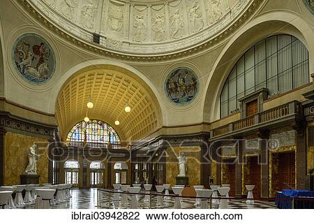 "The foyer of the Wiesbaden Kurhaus spa house with casino, Wiesbaden, Hesse, Germany, Europe" View Large Photo Image Stock Image - "The foyer of the Wiesbaden Kurhaus spa house with casino, Wiesbaden, Hesse, Germany, Europe". Fotosearch
