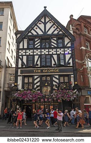 "The George, pub in Tudor House, Fleet Street, London, England, United Kingdom, Europe" View Large Photo Image Stock Image - "The George, pub in Tudor House, Fleet Street, London, England, United Kingdom, Europe". Fotosearch