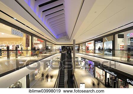 Stock Photo - "The Gerber shopping center, Stuttgart, Baden-Wurttemberg, Germany, Europe". Fotosearch