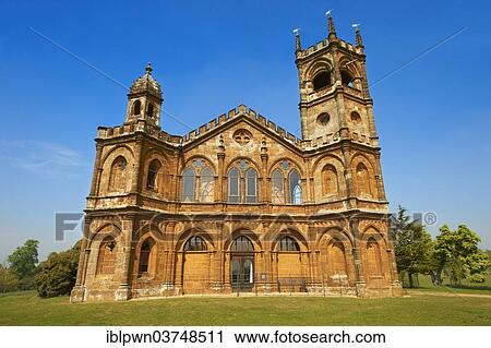"The Gothic Temple, designed by James Gibbs, 1740s, in the English landscape gardens of Stowe House, Stowe, Buckinghamshire, England, United Kingdom, Europe" View Large Photo Image Stock Image - "The Gothic Temple, designed by James Gibbs, 1740s, in the English landscape gardens of Stowe House, Stowe, Buckinghamshire, England, United Kingdom, Europe". Fotosearch