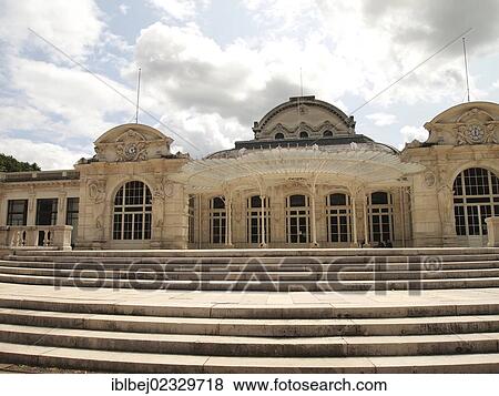 Stock Photo - The Grand Casino. Opera. Vichy. Allier. France. Fotosearch