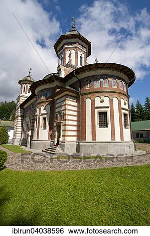 "The Great Church at the Sinaia Monastery, Sinaia, Romania, Europe" View Large Photo Image Stock Photograph - "The Great Church at the Sinaia Monastery, Sinaia, Romania, Europe". Fotosearch