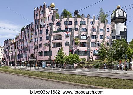 "The Green Citadel, Magdeburg, Saxony-Anhalt, Germany, Europe" View Large Photo Image Stock Image - "The Green Citadel, Magdeburg, Saxony-Anhalt, Germany, Europe". Fotosearch