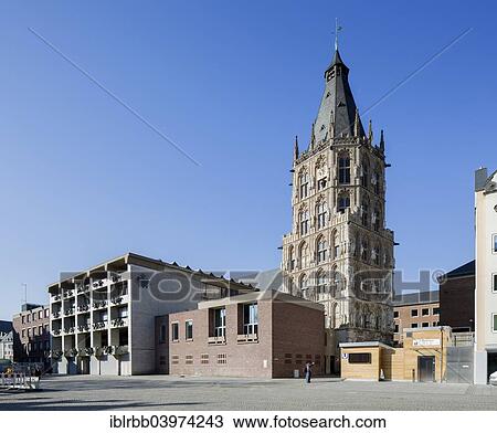 "The historic City Hall of Cologne, City Hall tower and expansion from the 1950s, Alter Markt square, historic centre, Cologne, North Rhine-Westphalia, Germany, Europe" View Large Photo Image Stock Image - "The historic City Hall of Cologne, City Hall tower and expansion from the 1950s, Alter Markt square, historic centre, Cologne, North Rhine-Westphalia, Germany, Europe". Fotosearch
