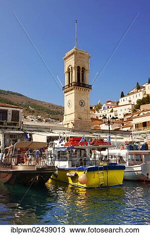 "The historic port of Hydra, Saronic Islands, Greece, Europe" View Large Photo Image Stock Image - "The historic port of Hydra, Saronic Islands, Greece, Europe". Fotosearch