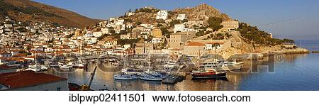 "The historic port of Hydra, Saronic Islands, Greece, Europe" View Large Photo Image Stock Image - "The historic port of Hydra, Saronic Islands, Greece, Europe". Fotosearch