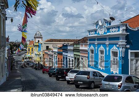 "The historical city of Olinda, UNESCO World Heritage Site, Pernambuco, Brazil, South America" View Large Photo Image Picture - "The historical city of Olinda, UNESCO World Heritage Site, Pernambuco, Brazil, South America". Fotosearch