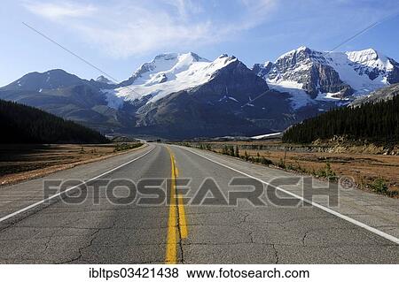 "The Icefields Parkway through the Rocky Mountains, Jasper National Park, Alberta Province, Canada, North America" View Large Photo Image Stock Photo - "The Icefields Parkway through the Rocky Mountains, Jasper National Park, Alberta Province, Canada, North America". Fotosearch