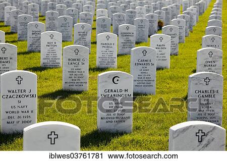 "The Islamic star and crescent symbol on a tombstone, surrounded by grave markers showing the Christian cross, at the Great Lakes National Cemetery, Holly, Michigan, United States, North America" View Large Photo Image Stock Image - "The Islamic star and crescent symbol on a tombstone, surrounded by grave markers showing the Christian cross, at the Great Lakes National Cemetery, Holly, Michigan, United States, North America". Fotosearch