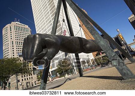 "The Joe Louis Fist, by sculptor Robert Graham, honors the 1937-1950 world heavyweight boxing champion, Detroit, Michigan, United States, North America" View Large Photo Image Stock Image - "The Joe Louis Fist, by sculptor Robert Graham, honors the 1937-1950 world heavyweight boxing champion, Detroit, Michigan, United States, North America". Fotosearch
