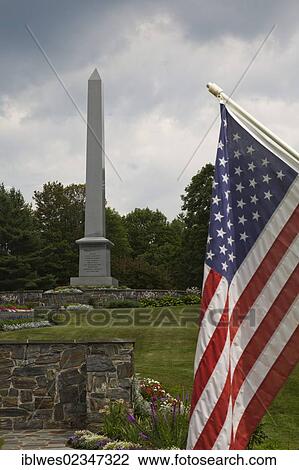 Stock Image - "The Joseph Smith Memorial at the birthplace of the founder of the Mormon church, South Royalton, Vermont, USA". Fotosearch