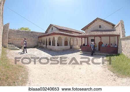 "The Karaim Kenassa buildings, Chufut-Kale, near Bakhchysarai, Crimea, Ukraine, Europe" View Large Photo Image Stock Image - "The Karaim Kenassa buildings, Chufut-Kale, near Bakhchysarai, Crimea, Ukraine, Europe". Fotosearch