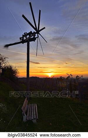 "The Klapotetz, the South Styrian variant of a scarecrow, South Styrian Wine Road, Styria, Austria, Europe" View Large Photo Image Picture - "The Klapotetz, the South Styrian variant of a scarecrow, South Styrian Wine Road, Styria, Austria, Europe". Fotosearch
