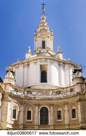 "The lantern of the baroque church Sant'Ivo alla Sapienza, St. Ivo, by Francesco Borromini, Rome, Lazio, Italy, Europe" View Large Photo Image Stock Photo - "The lantern of the baroque church Sant'Ivo alla Sapienza, St. Ivo, by Francesco Borromini, Rome, Lazio, Italy, Europe". Fotosearch